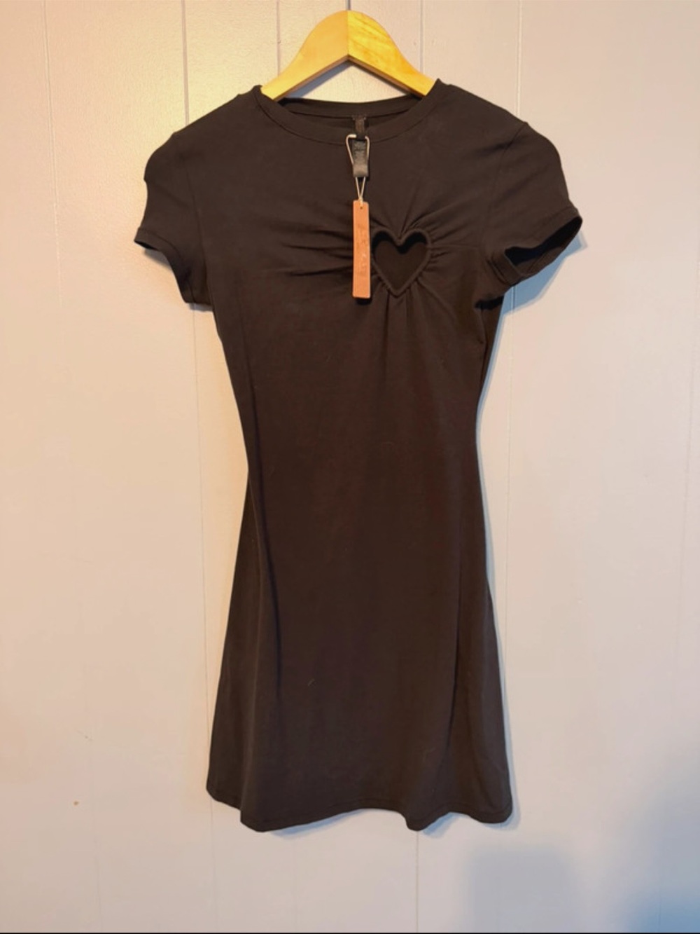 SKIMS Cotton Jersey Heart Dress